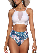 High-Neck-Bikini-Set-White